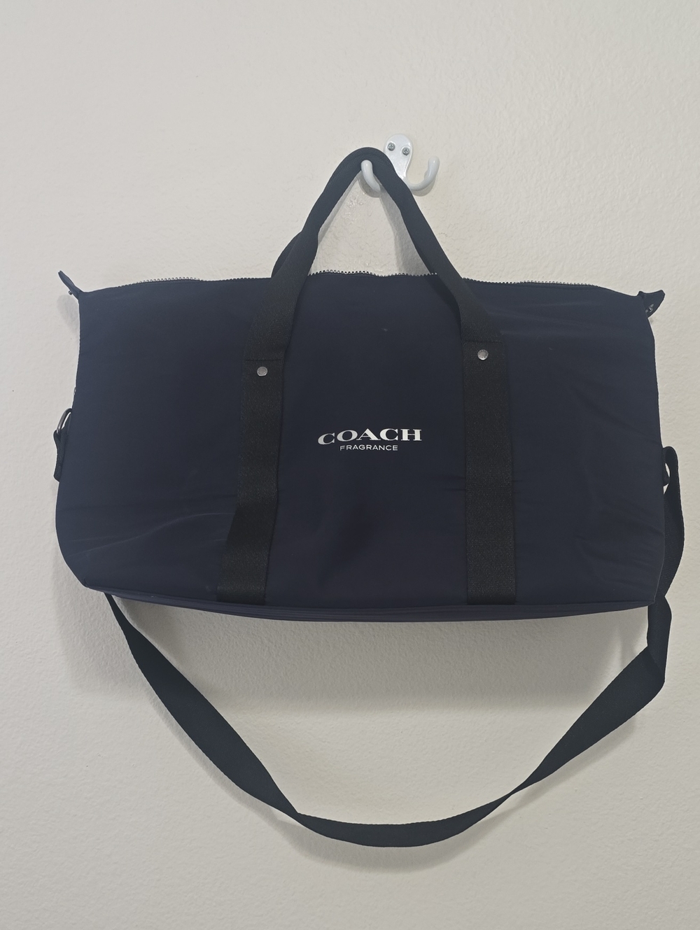 COACH Navy Fragrance Duffel Bag - Men